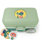 Lunchbox Bento-Box von Monbento im Design Greenforest mit Buttons