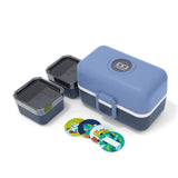 Monbento Lunchbox Bento-Box in Infinity Blue mit Buttons