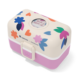Lunchbox Bento-Box Catimini mit bunten Blüten von monbento