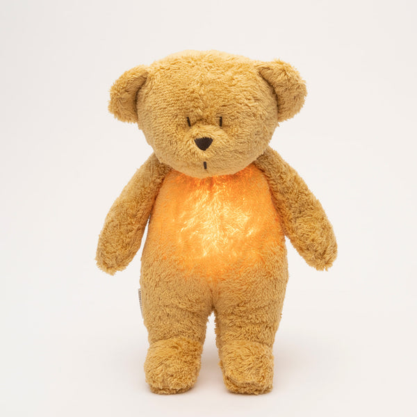 Moonie Einschlafhilfe Teddybär im Farbton Honig