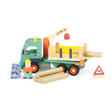 Forstlastwagen mit magnetischem Kran von Moulin Roty_04
