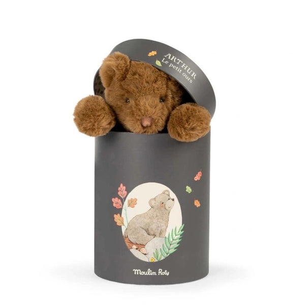 Plüschtier Bär Arthur von Moulin Roty in Dose