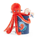 Plüschtier Oktopus Paulie von Moulin Roty in Dose