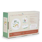 Verpackung von Porzellan Geschirr-Set "Mawa" von Moulin Roty von der Rückseite