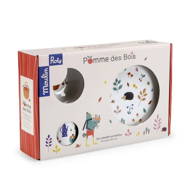 Porzellangeschirr-Set Pomme des Bois von Moulin Roty_Verpackung