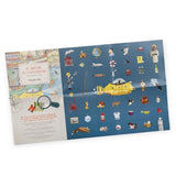 Poster mit Suchaufgaben von Puzzle Boot mit 200 Teilen von Moulin Roty