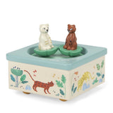 Spieluhr Mawa von Moulin Roty mit Tiger und Leopard