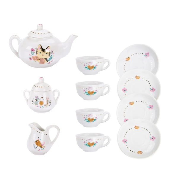 Tee-Service von Moulin Roty_Les Parisiennes_alle Bestandteile