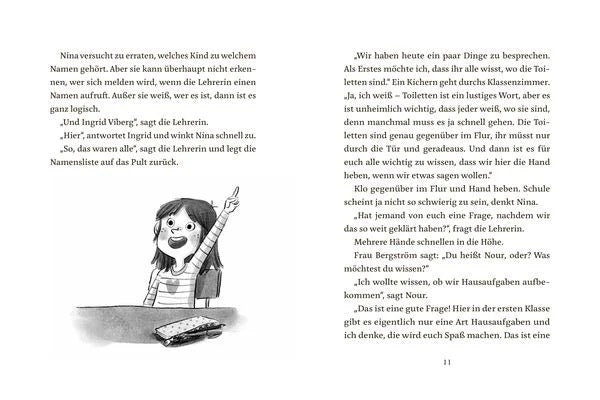 Nina - Endlich Schulkind! von Emi Guner_Klett Kinderbuch Verlag_Seitenansicht03