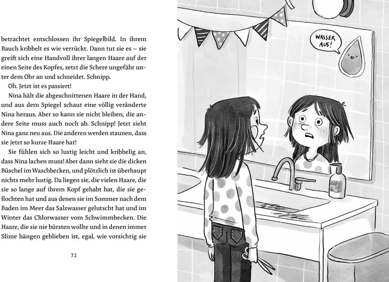 Nina - Kopfüber ins neue Schuljahr von Emi Guner & Anne-Kathrin Behl_Klett Kinderbuch_Seitenansicht02