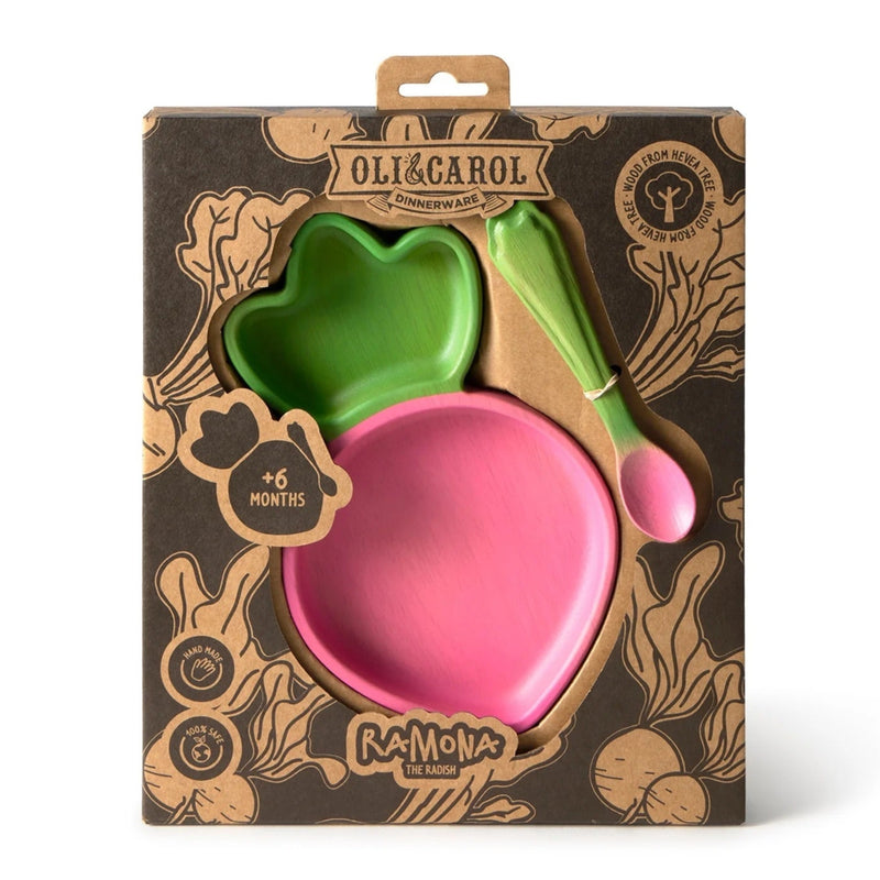 Holzteller & Löffel | Ramona the Radish