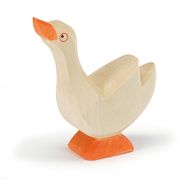 Gans mit gehobenem Kopf von Ostheimer_13312