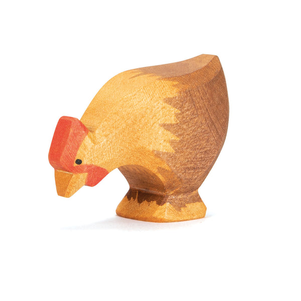 Huhn braun pickend von Ostheimer-13123