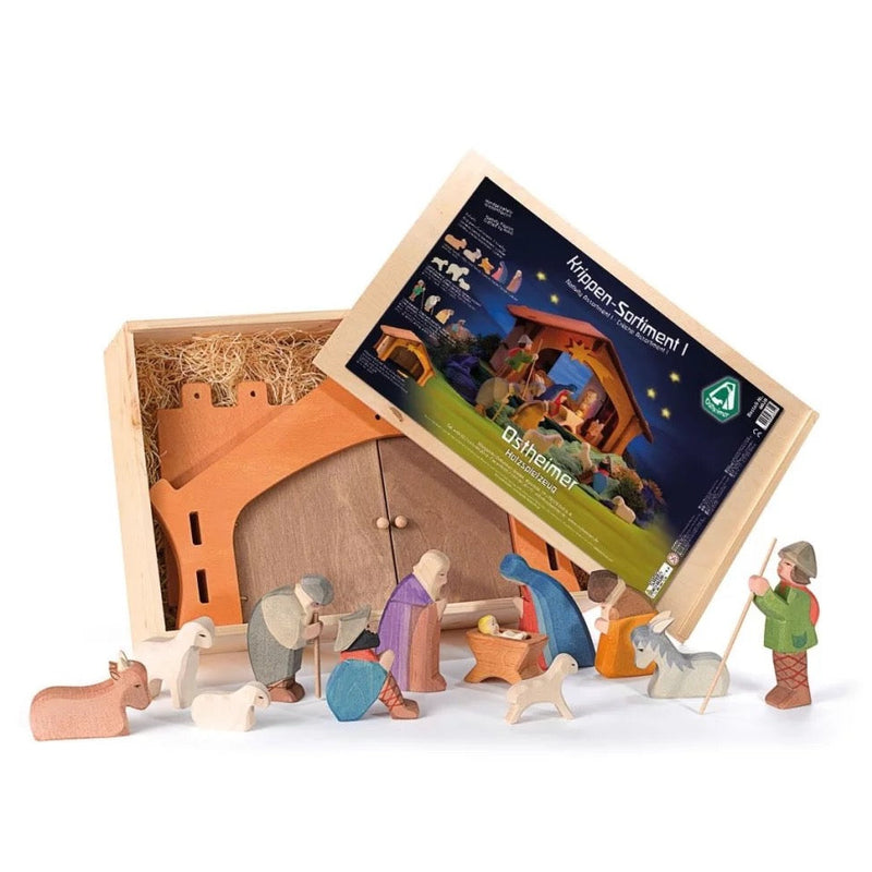 Krippen Sortiment I (13-teilig) von Ostheimer