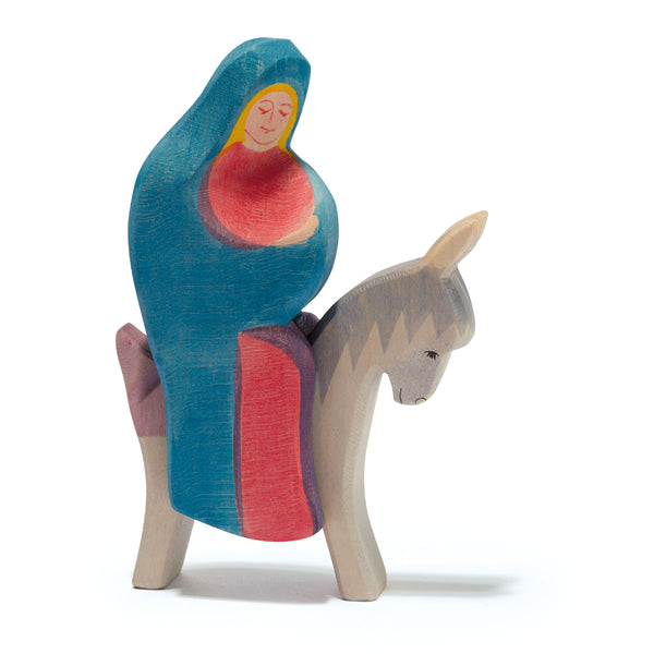 Zweiteiliges Ostheimer-Set_Maria auf dem Esel