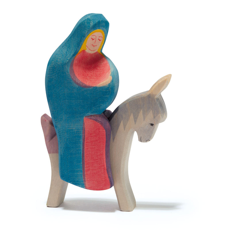 Zweiteiliges Ostheimer-Set_Maria auf dem Esel