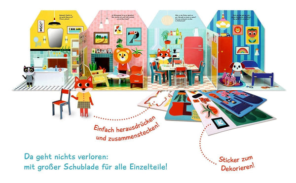 Puppenhaus von Ingela Arrhenius_Coppenrath Verlag_Aufsteller