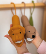 Rabbit & Friends Taschenlampen in Hunde- und Löwendesign