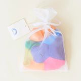 Regenbogen Luftballonhülle aus Seide von Sarahs Silk_06