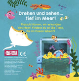 Scheibe drehen - Tiere sehen! Ozean von Lily Holland_Schwager & Steinlein Verlag_Rückseite