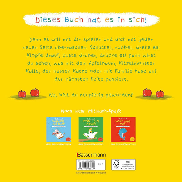 Schüttel den Apfelbaum. Ein Mitmachbuch von Nico Sternbaum_Bassermann Verlag_Rückseite