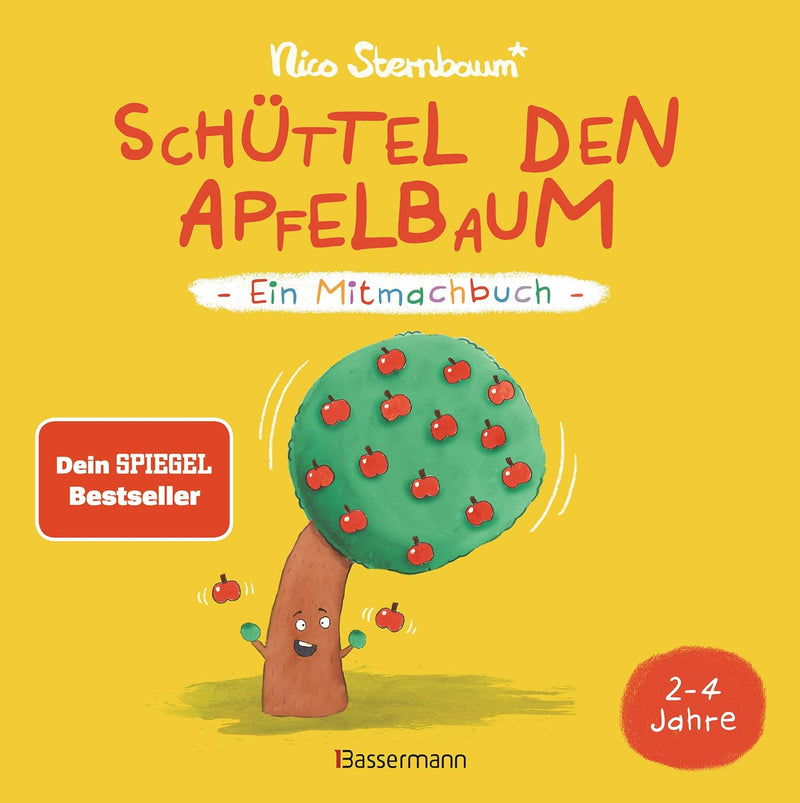 Schüttel den Apfelbaum. Ein Mitmachbuch von Nico Sternbaum_Bassermann Verlag_Buchcover