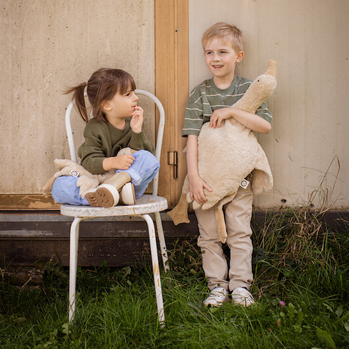 Kuscheltier & Wärmekissen | Große Gans Leinen