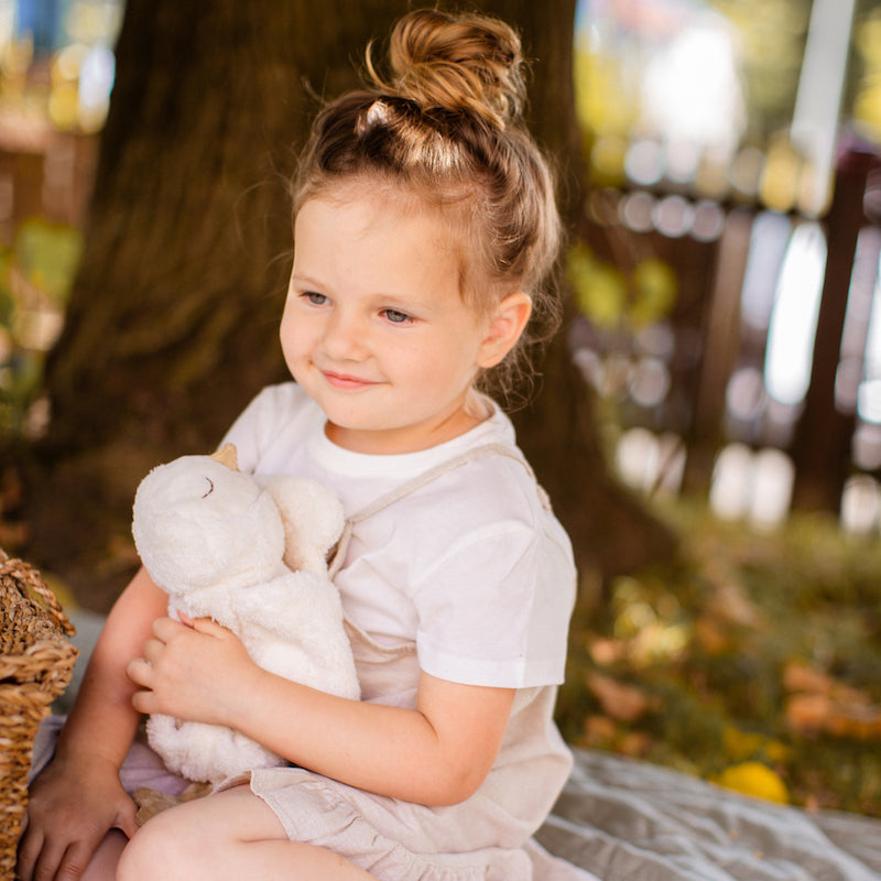Kuscheltier & Wärmekissen | Schneeeule