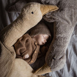 XXL Kuscheltier & Wärmekissen XXL Gans Leinen (120 cm) von Senger_02