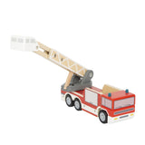 Feuerwehr mit Drehleiter von small foot in Schrägansicht