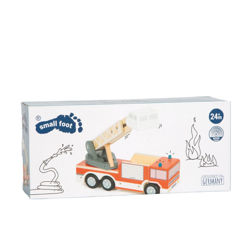 Verpackung von Feuerwehr mit Drehleiter von small foot