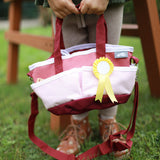 Pferdepflegeset mit roter Tasche von small foot_03