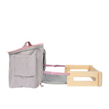 Spielset Esel mit Stall und Zubehör in der Tasche von small foot_06