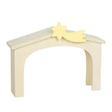 Holzkrippe aus Holzkrippen Spielset Weihnachtsgeschichte von small foot