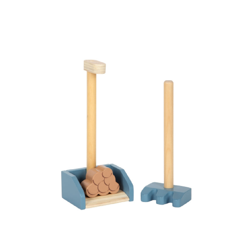 Schaufel, Harke und Pferdeäpfel von small foot Pferde-Spielset mit Stall und Zubehör
