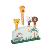 Steckspiel aus Holz Hüpfende Tiere „Safari“ von small foot-02