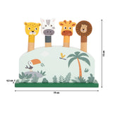 Steckspiel aus Holz Hüpfende Tiere „Safari“ von small foot-08