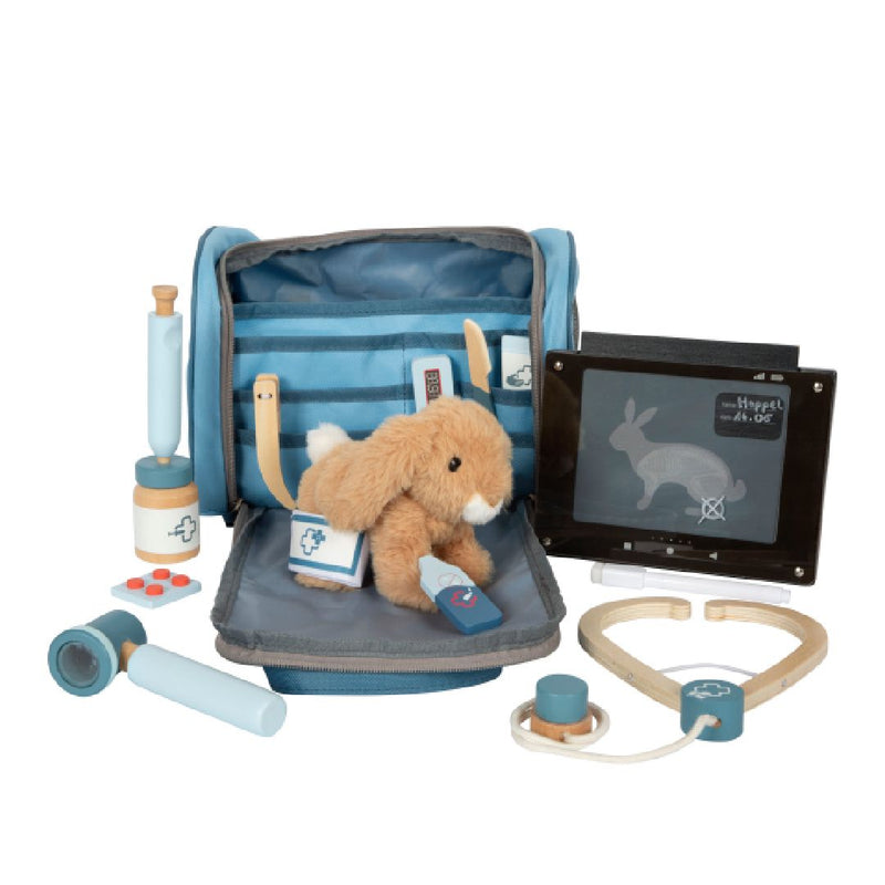 small foot Tierarzt-Tasche mit Hase und umfangreichem Tierarzt-Zubehör