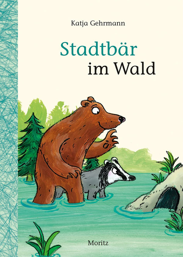 Stadtbär im Wald von Katja Gehrmann_Moritz Verlag_Buchcover