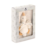 Geschenkset Gans Gilda Greifling mit Rassel & Spucktuch von Steiff_02