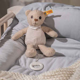Spieluhr Teddybär Noah von Steiff-im Bett