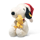 Snoopy mit Woodstock und Nikolausmütze