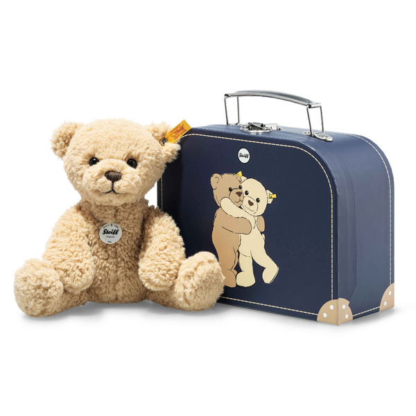 Teddybär Ben von Steiff mit Koffer