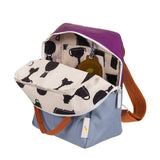 Kinderrucksack Small colourblocking Purple Tights & Badminton Blue von Sticky Lemon_03