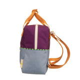 Kinderrucksack Small colourblocking Purple Tights & Badminton Blue von Sticky Lemon_04