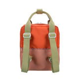 Kinderrucksack Small colourblocking lifebuoy orange & coral pink von Sticky Lemon_02