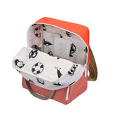 Kinderrucksack Small colourblocking lifebuoy orange & coral pink von Sticky Lemon_04