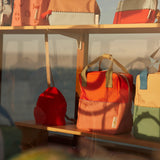 Kinderrucksack Small colourblocking lifebuoy orange & coral pink von Sticky Lemon_06