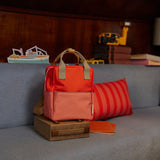 Kinderrucksack Small colourblocking lifebuoy orange & coral pink von Sticky Lemon_10