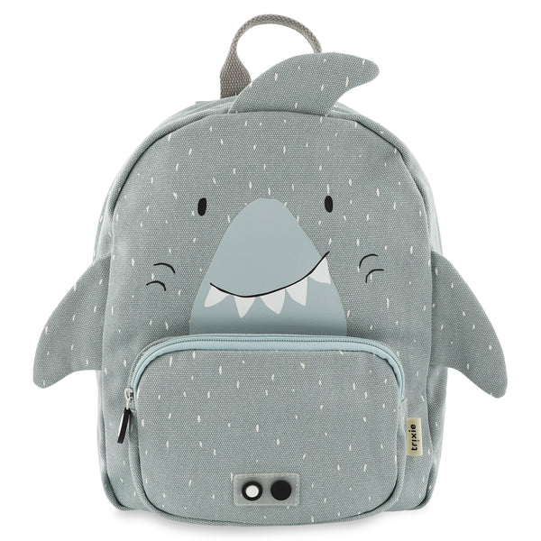 Kinderrucksack Mr. Shark aus Baumwolle von Trixie